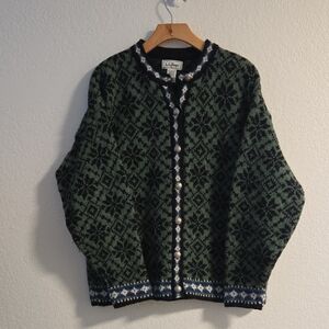 Vintage LL Bean Fair Isle Sweater